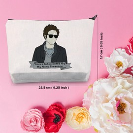 TSOTMO Movie Merchandise Cosmetic Bag Edward Gift Horror Movie Fans Gift Vampire Gift Edward Cullen Gift (Very Presence)