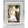 Glorious Occasions Pavilion Gift Company 85116-Our Engagement White Crystal Mirrored-4x6