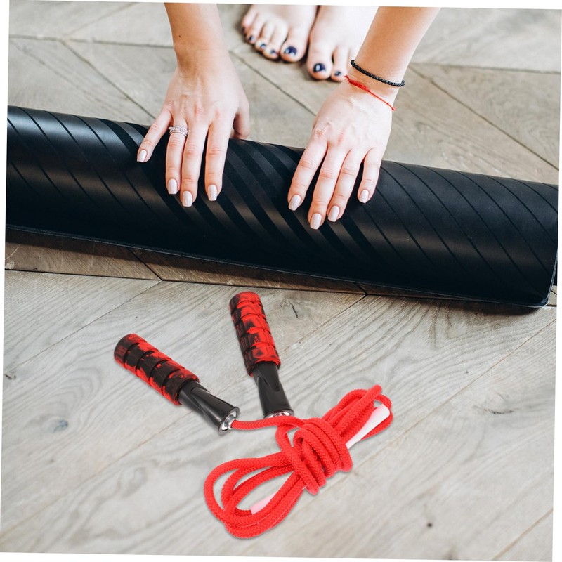 SUPVOX Weighted Skipping Rope with Skid Handle Durable Exercise Jump