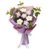 Fenteer Crochet Flower Bouquet Already Made Hand Woven Bouquet Mother