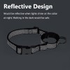 Reflective Martingale Collar with Metal Quick Release Buckle