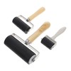 DOITOOL 3 Pcs Printmaking Rubber Rollers Set Versatile Ink Roller