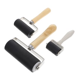 DOITOOL 3 Pcs Printmaking Rubber Rollers Set Versatile Ink Roller Tool for DIY Craft Painting and Stamping for Beginners and Professionals Different for