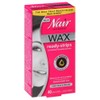 Nair Tiras de cera depiladora, 40 unidades para cara/bikini (paquete