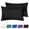 Hotel Quality 100% Cotton Luxury Soft Percale Standard Pillowcases -