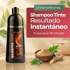 Pza Shampoo Tinte Cubre Canas Natural Instantáneo 500ml
