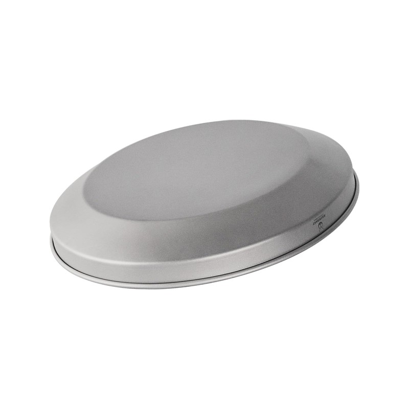 SILVERANT Titanium Camping Plates, Outdoor Dishware with Folding Handle Portable