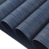pigchcy Plastic Placemats,Washable Vinyl Woven Table Mats,Elegant Heat-Resistant Placemats for
