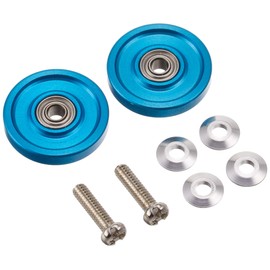 Tamiya 95576 Mini 4WD Special Planning 0.5 inch (13 mm) All Aluminum Bearing Roller (Blue)