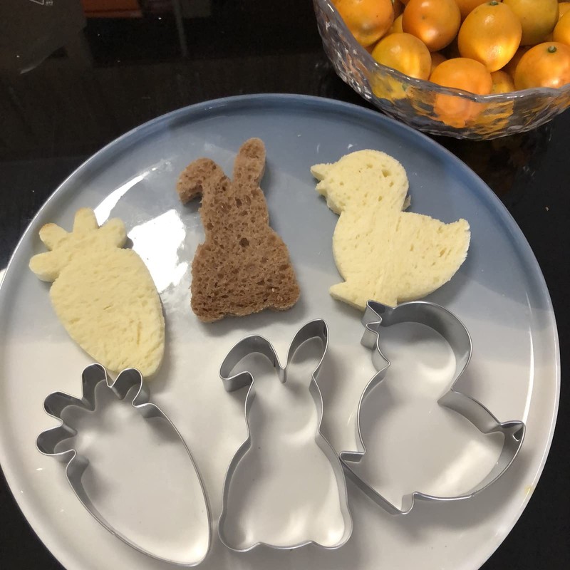 Easter Cookie Cutter Set of 9 Rabbit Egg Flower Butterfly