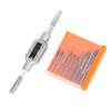 11PCs Mini Screw Tap Set Tapping Tool Screw Machine Accessory