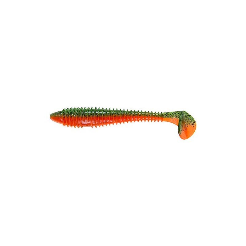 Keitech Fat Swing Impact 6.8 Inch Fire Tiger