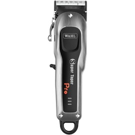 Wahl Super Taper Cordless Pro Clipper Máquina de Corte Inalámbrica Motor Sin Escobillas 5800 RPM Azul