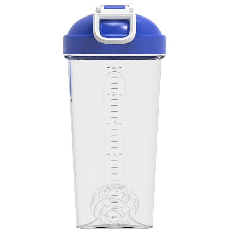 PROELITE PROELITE 700ml Protein Shaker Bottle with Transparent Shaker Bottle