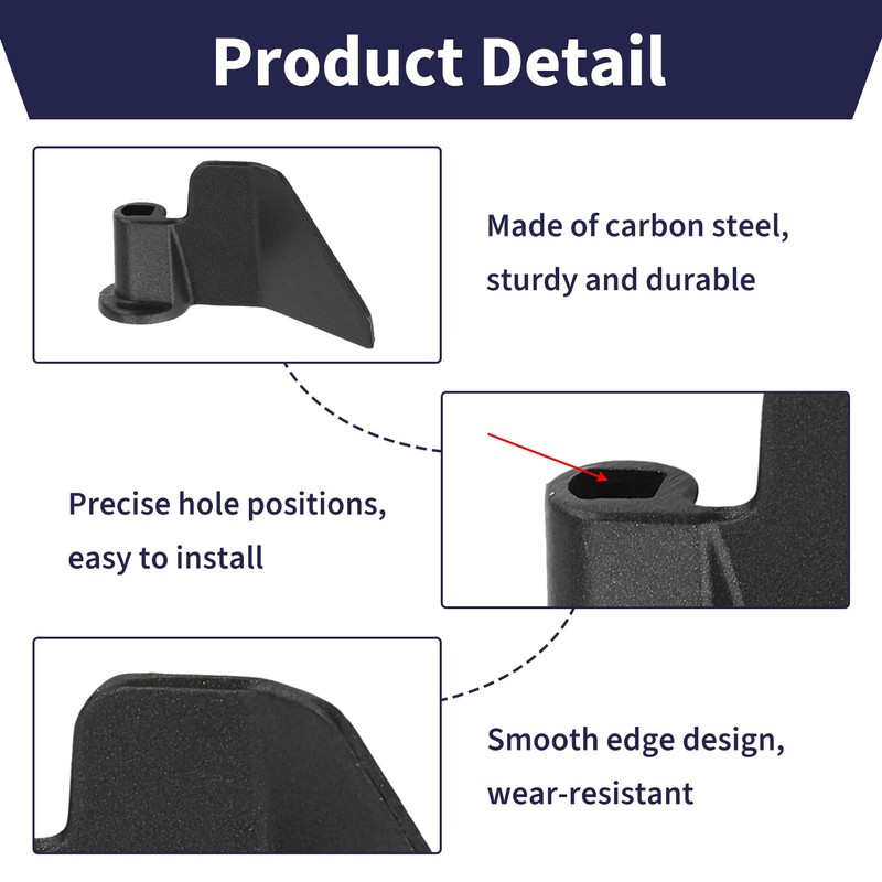 Bread Maker Paddle, Breadmaker Paddle Universal, Non-Stick Teflon Coated Carbon