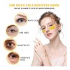 Parches Para Debajo De Los Ojos, 120 Unidades, Máscara Dorad