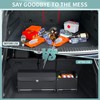 XCF Car Trunk Organizer, Collapsible Leather Car Trunk Storage Organizer