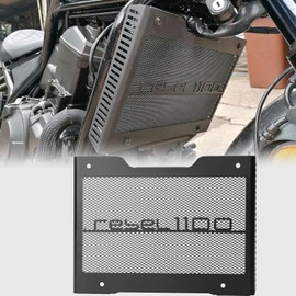 WOOGA Motorcycle Radiator Grille Guard Protector Grill Protective Cover Radiator & Oil Cooler Guards replacement for HO&NDA Rebel 1100 CMX1100 CMX 1100 Accessories 2021 2022 2023 2024