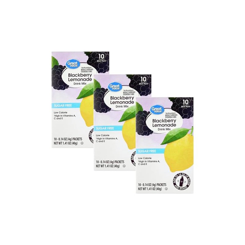 Drink Mix Bundle - 3 Boxes with 10 Packets Per