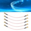 5Pcs RF Coaxial Cable SMA-J to SMA-J Audio Connector 2