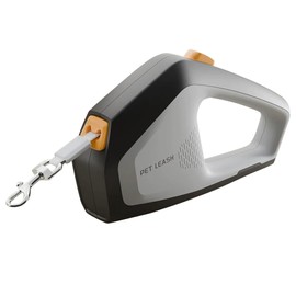 Vivicreate TUG Heavy Duty Retractable Dog Leash – 16ft Strong Nylon Tape Leash for Medium & Large Dogs up to 110 lbs – One-Handed Brake, Pause, Lock – for Walking, Training (Black)