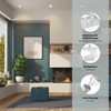 ledscom.de 6 pcs. recessed Ceiling Frame RIR recessed Frame White