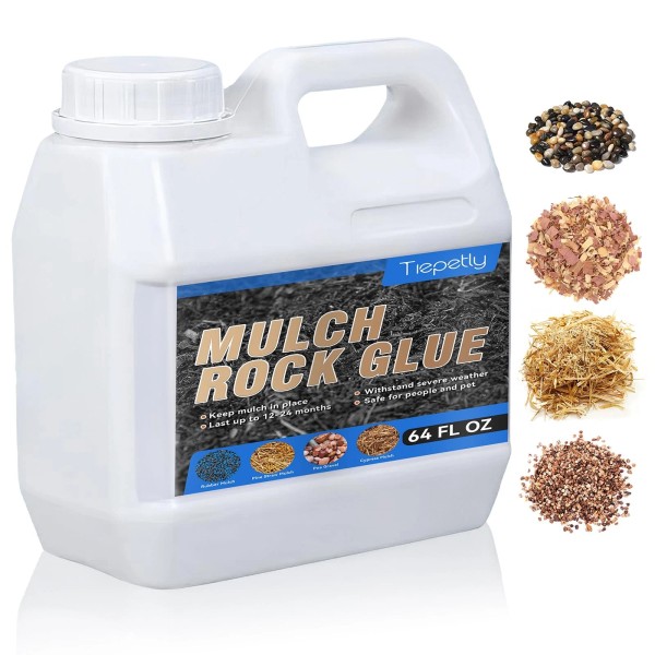 Does not apply 64OZ Mulch & Rock Glue Strong Rock