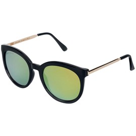 Urban Classics Unisex Sunglasses October Uc Sunglasses, Black/Yellow