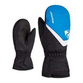 Ziener Children's Loriano Ski Mitten/Winter Sports, Waterproof, Breathable, Persian Blue, 7