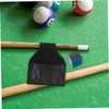 BESPORTBLE Ergonomic Billiards Chalk Holder Bag Portable Pool Clamp for