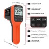 Digital Infrared Thermometer Gun 30:1, BTMETER Dual Laser IR Temperature