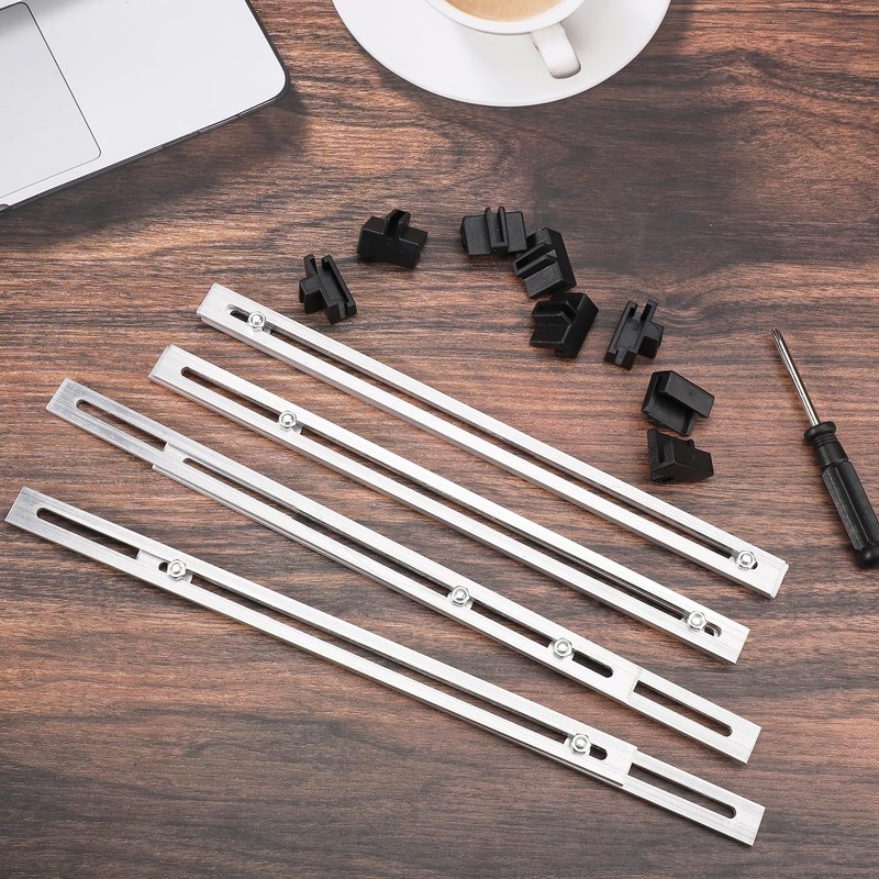 13pcs File Cabinet Rails Set, 4 Adjustable File Cabinet Rails
