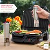Electric Salt and Pepper Grinder Set - Battery Operated Stainless