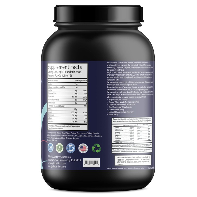 2lb Whey Protein Vanilla