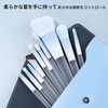 MSQ 10pcs Makeup Brush, Transparent Rod Design, Internet Celebrity Co-Brand