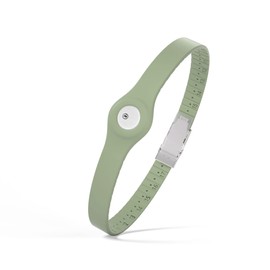 Divoti CGM Continuous Glucose Monitor Sensor Cover Armband Compatible with Freestyle Libre 3, Trim-to-fit Adjustability- Green Mint