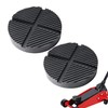 Yharnamite 2 Pcs Floor Jack Rubber Pad, Universal Jack Adapter,