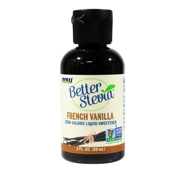 French Vanilla Stevia Liquid Now Foods 2 oz Liquid