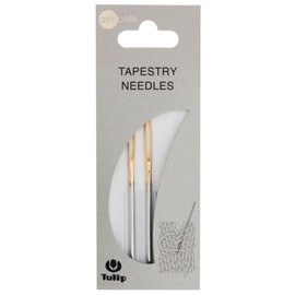 Tulip AC-034E Tapestry Needles, Silver, No.13 (2.4 x 70 mm)