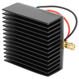 RF Power Amplifier, RF2126 400-2700MHz 2.4GHZ 1W Amplifier with Heatsink, 1.6mm Thickness Double-Sided Plate RF Amplifier, Operating Frequency 400-2700MHz