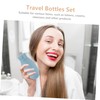Ipetboom 9pcs Travel Sub Bottling Set Portable Leak Containers for