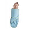 Miracle Blanket Swaddle Wrap for Newborn Infant Baby, Grey with