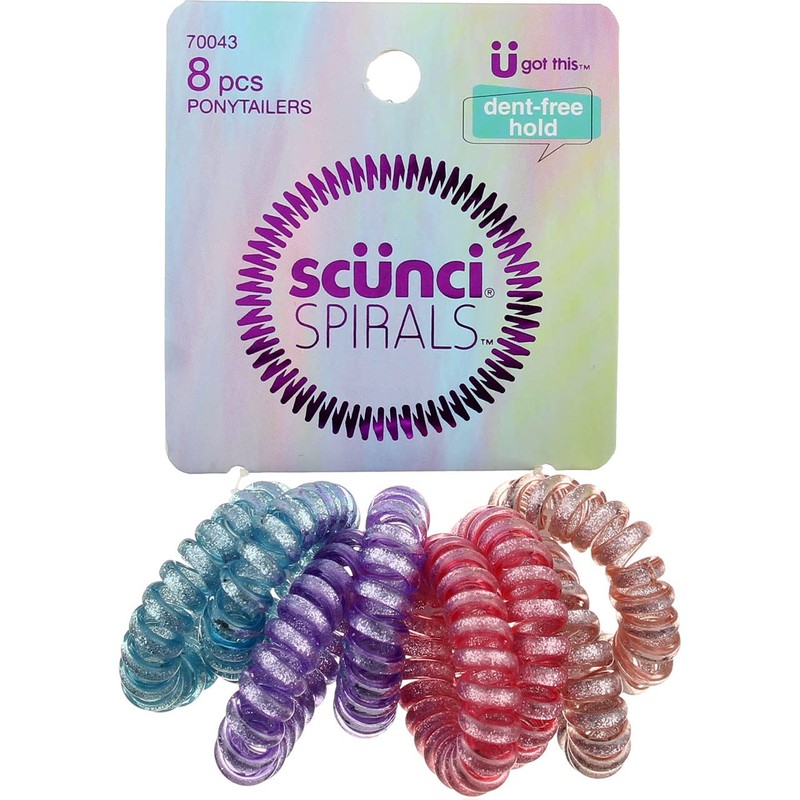 Scünci Hair Color Matching Elastics for Blonde Hair - 8