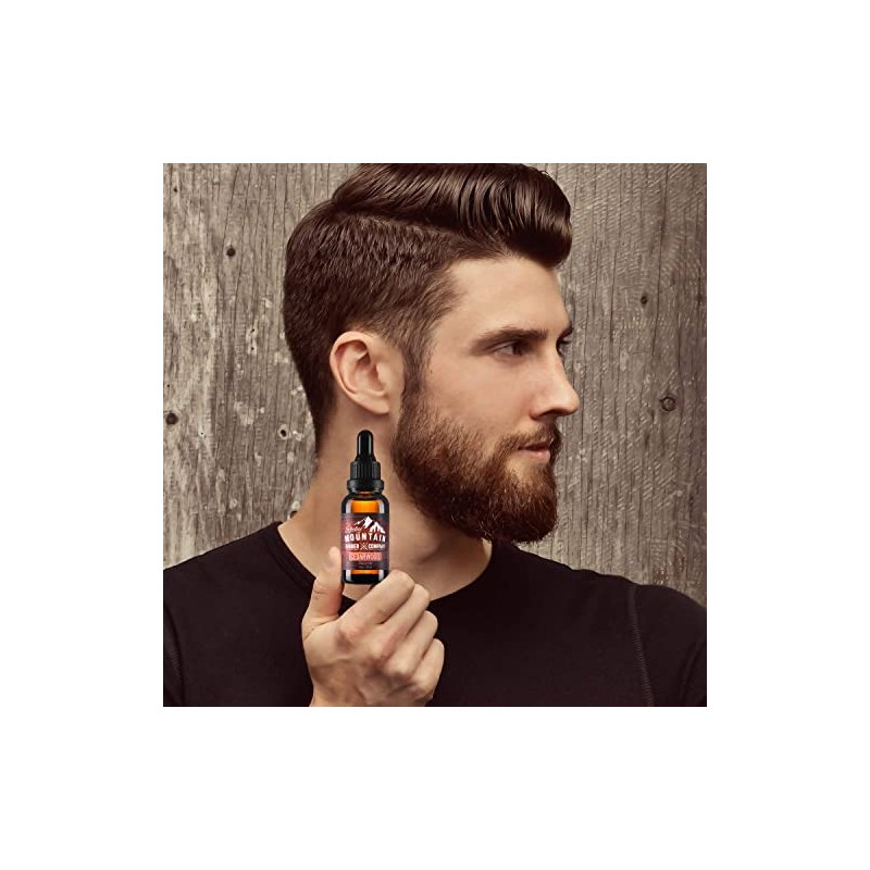 Beard Oil & Leave-in Conditioner - 100% Natural - Cold-Pressed