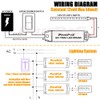50W Dimmable LED Driver 12V Transformer, 120V AC to DC