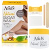 Nad's 100% Natural Vegan Sugar Wax Kit, Hair Removal Sugar