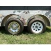 PHOENIX USA (1) 15" 2pc 5x4.5" BP Chrome Trailer Wheel