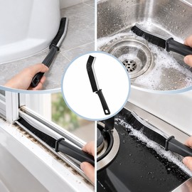 Crevice Cleaning Brush for Tile Grout – Hard Bristles for Deep Cleaning Narrow Gaps in Bathrooms and Kitchens
