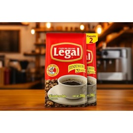 Café Legal Tradicional 200g pack de 2