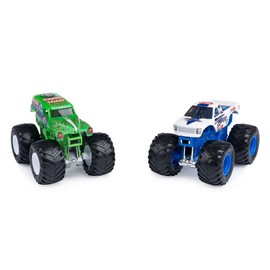 Monster Jam Grave excavator vs Razin Kane, pack of 2, 1:64